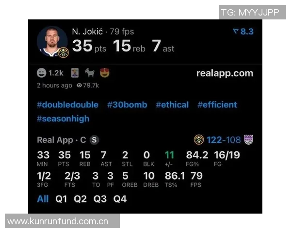 掘金帮手实力提升约基奇缺阵时净效率显著下降分析